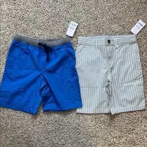 2 - NWT Carter's Bright Blue and White/Teal Shorts size 6